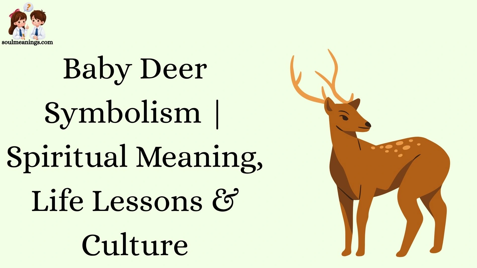 Baby Deer Symbolism | Spiritual Meaning, Life Lessons & Culture