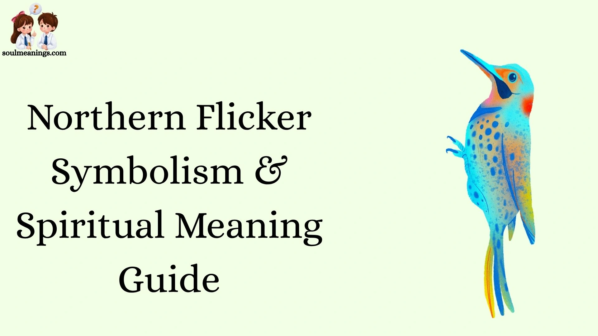 zNorthern Flicker Symbolism & Spiritual Meaning Guide