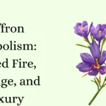 Saffron Symbolism: Sacred Fire, Courage, and Luxury