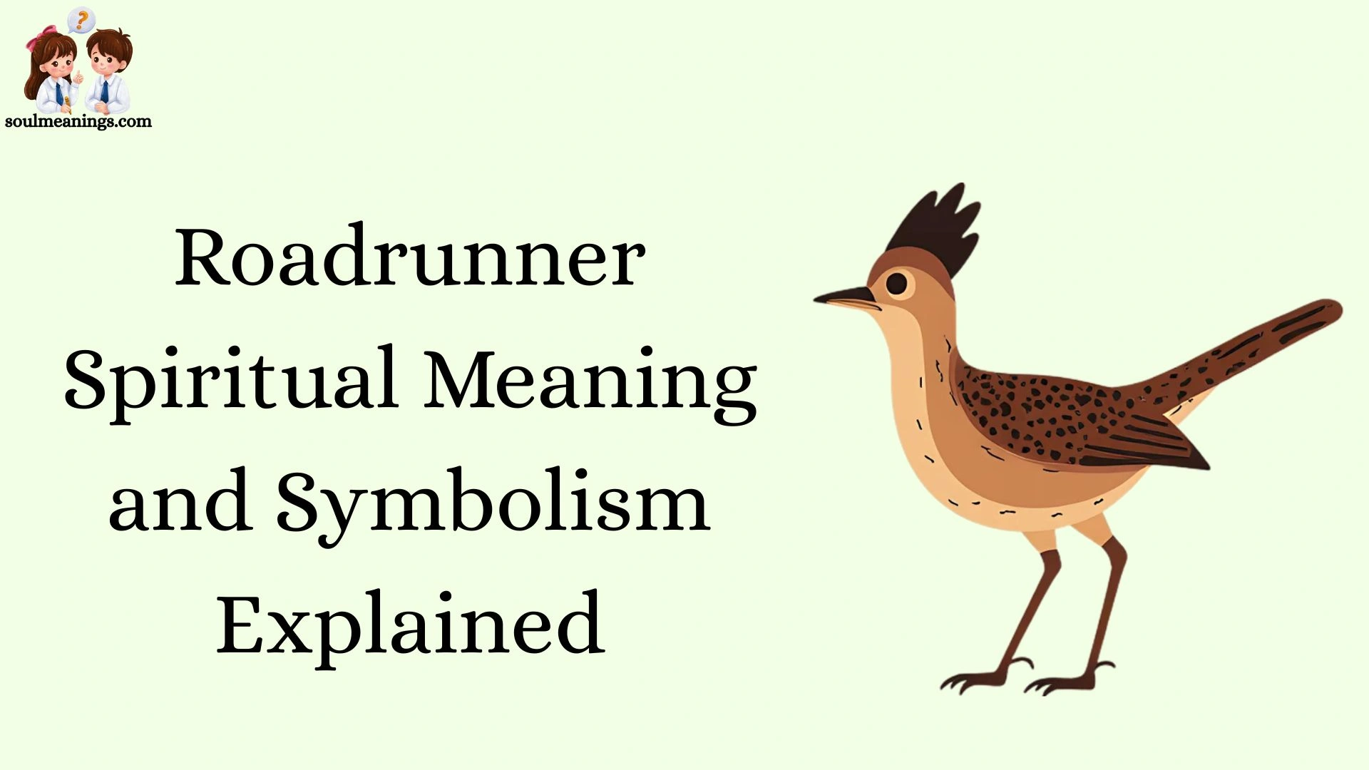 Roadrunner Spiritual Meaning and Symbolism Explained