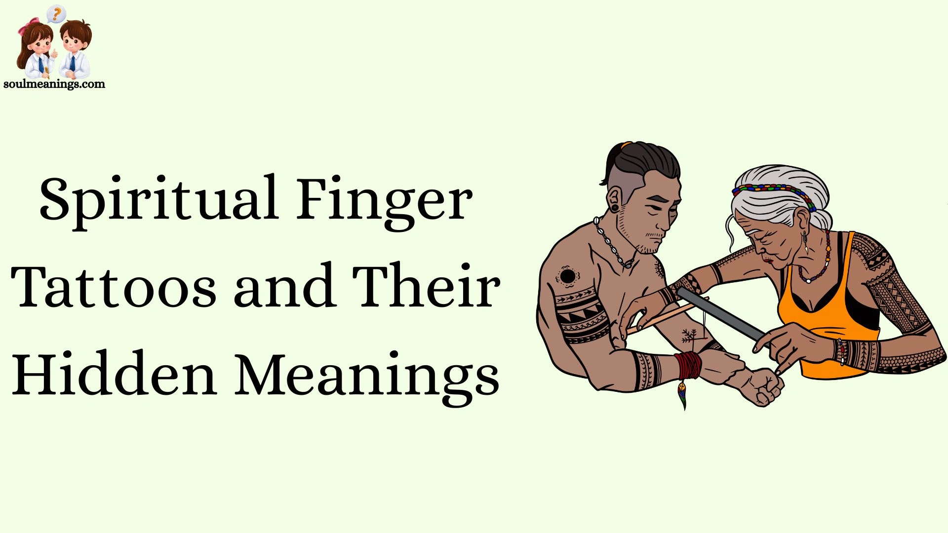 Spiritual Finger Tattoos and Their Hidden Meanings