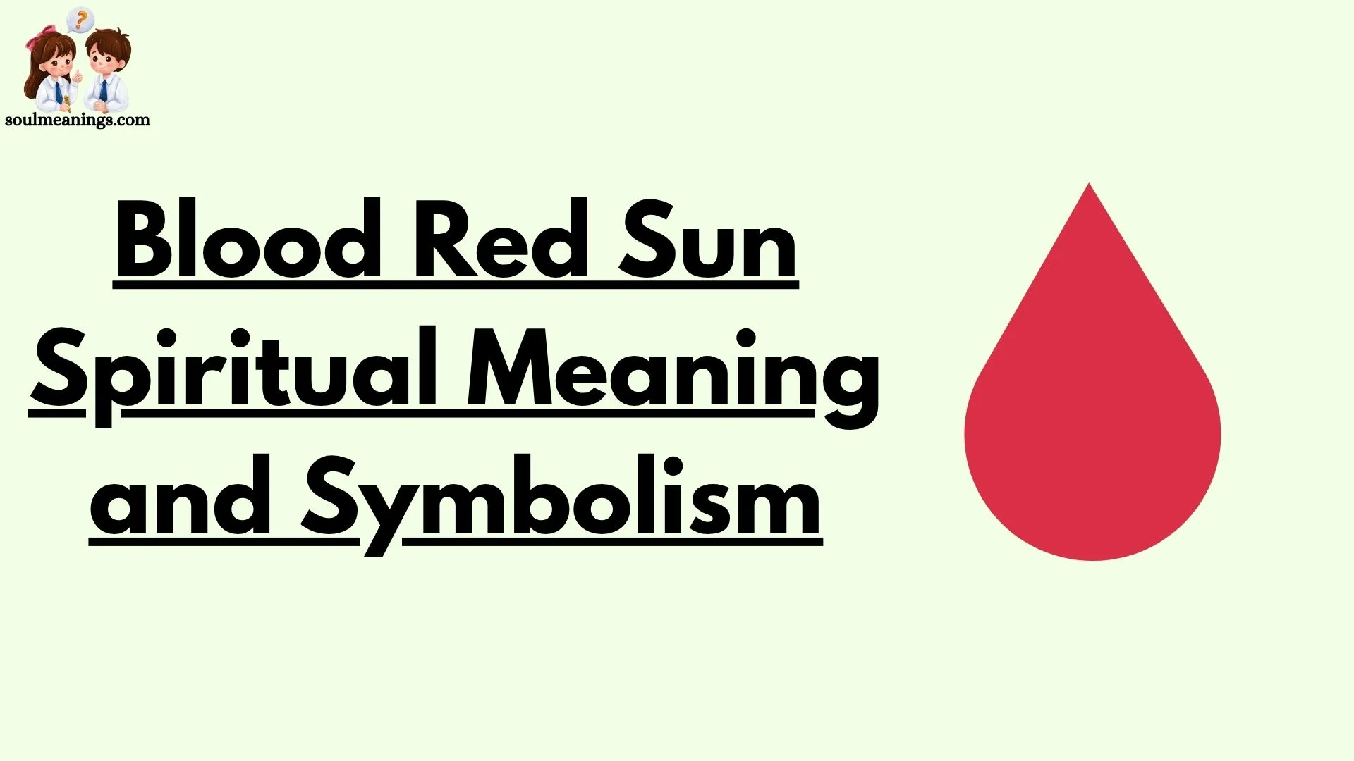 Blood Red Sun Spiritual Meaning
