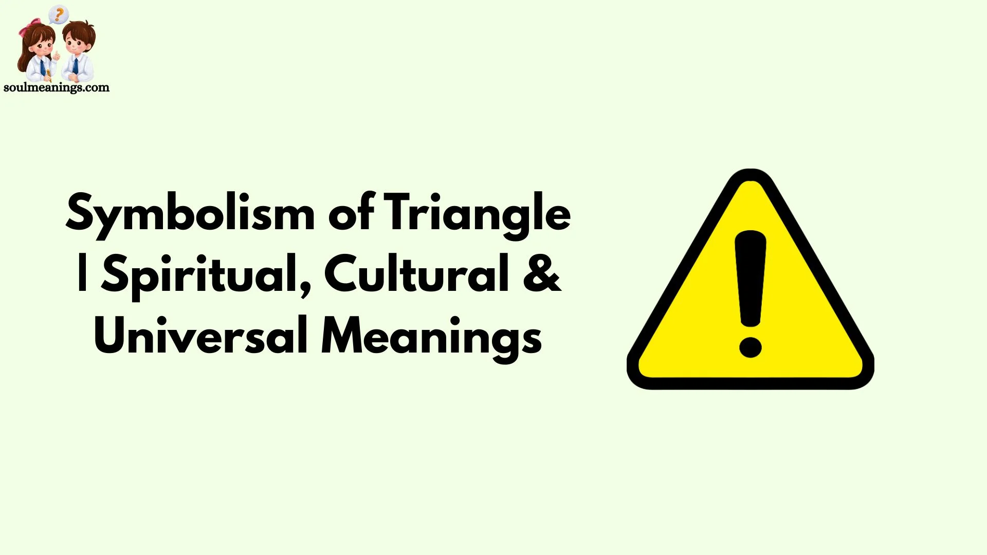 Symbolism of Triangle
