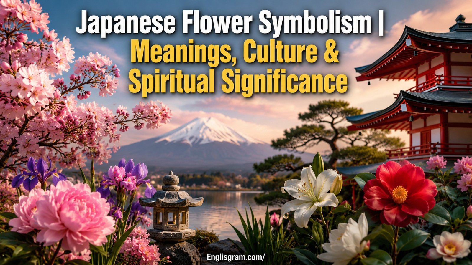Japanese Flower Symbolism