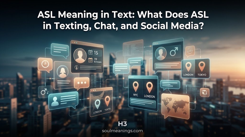 ASL Meaning in Text
