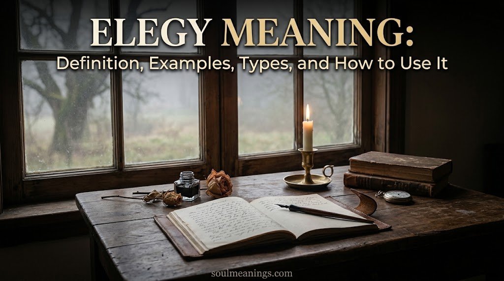 Elegy Meaning