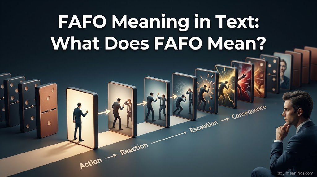 FAFO Meaning in Text