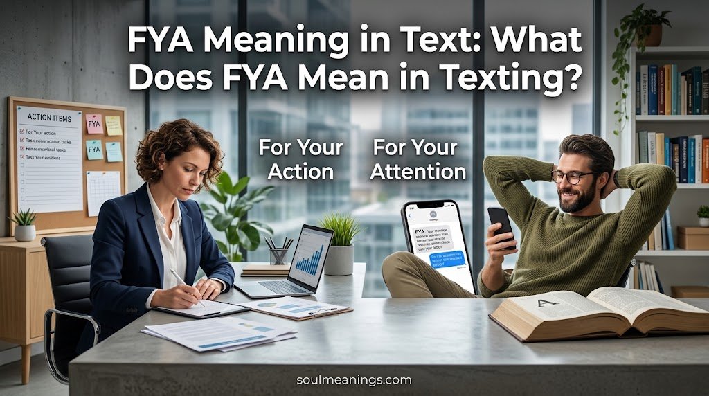 FYA Meaning in Text