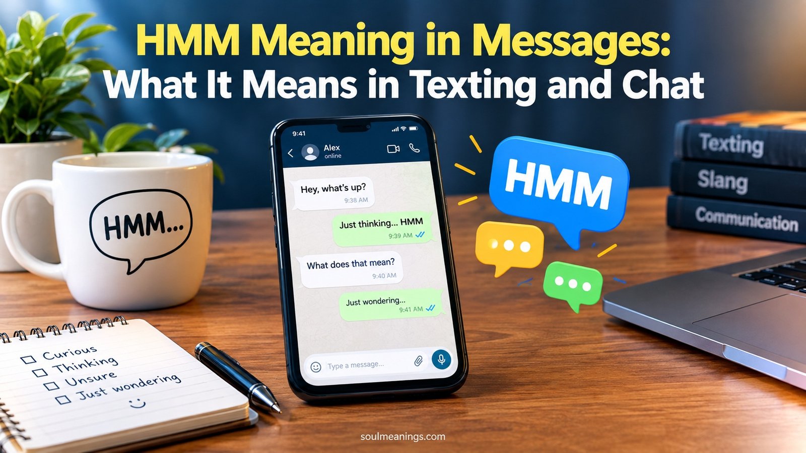 HMM Meaning in Messages