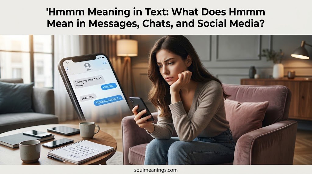 Hmmm Meaning in Text