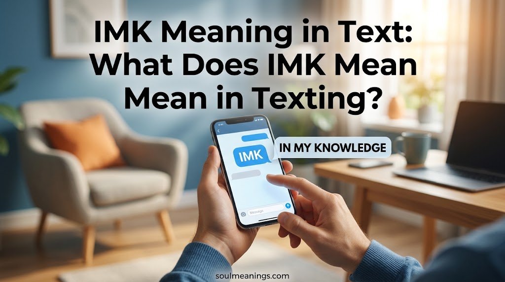 IMK Meaning in Text