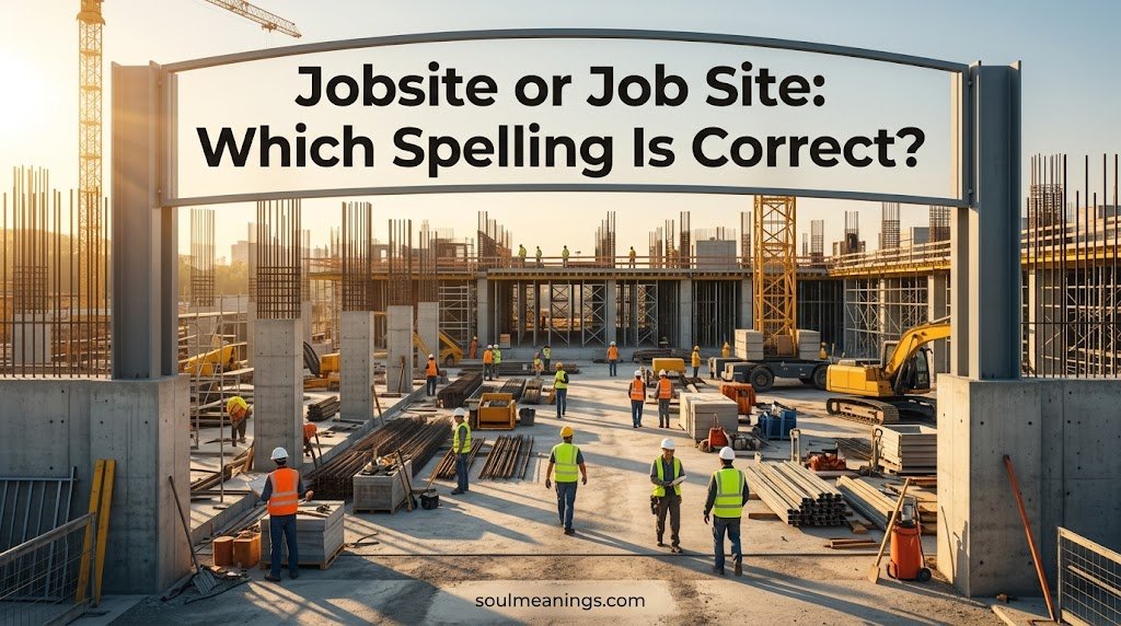 Jobsite or Job Site