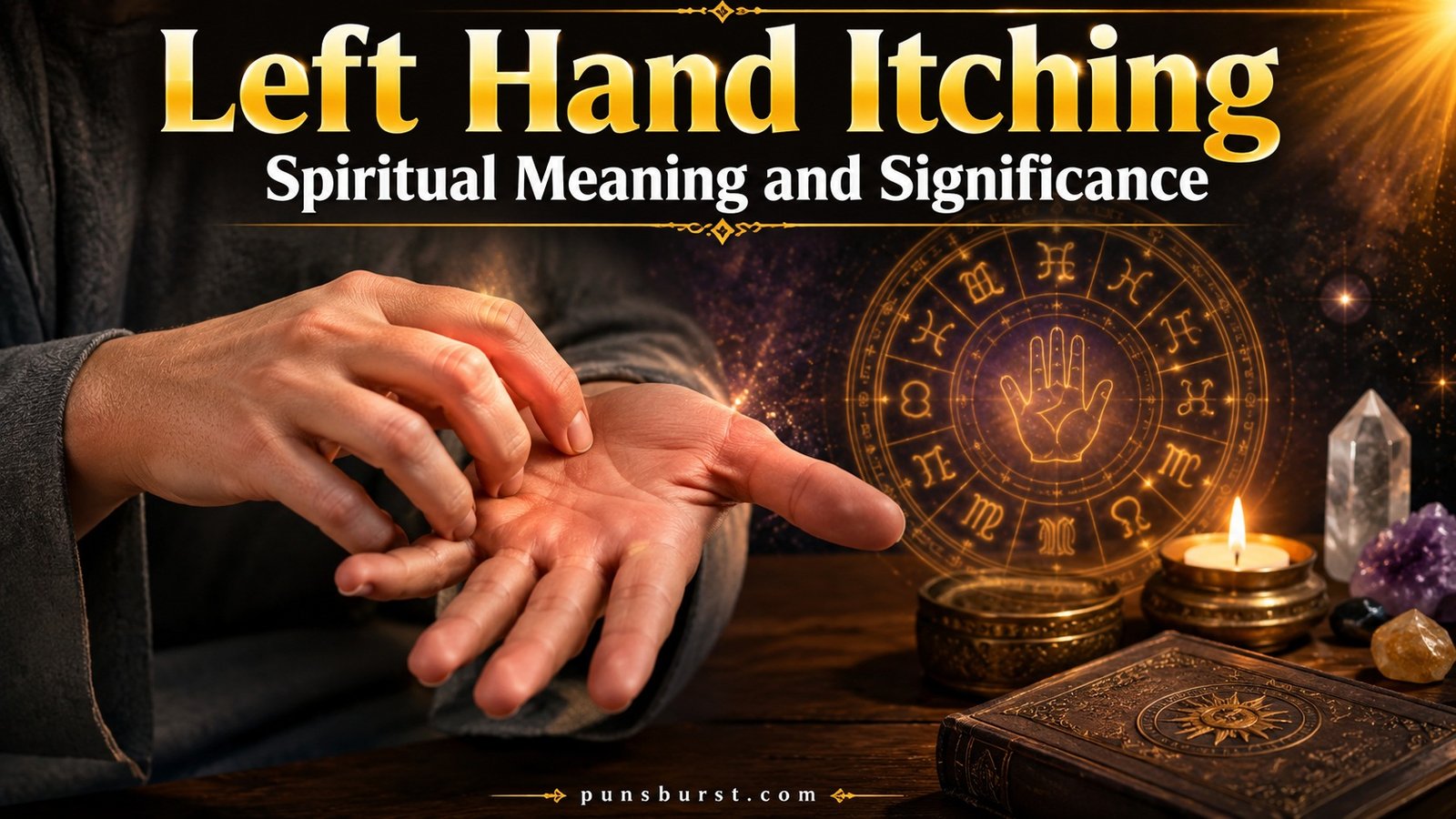 Left Hand Itching Spiritual Meaning