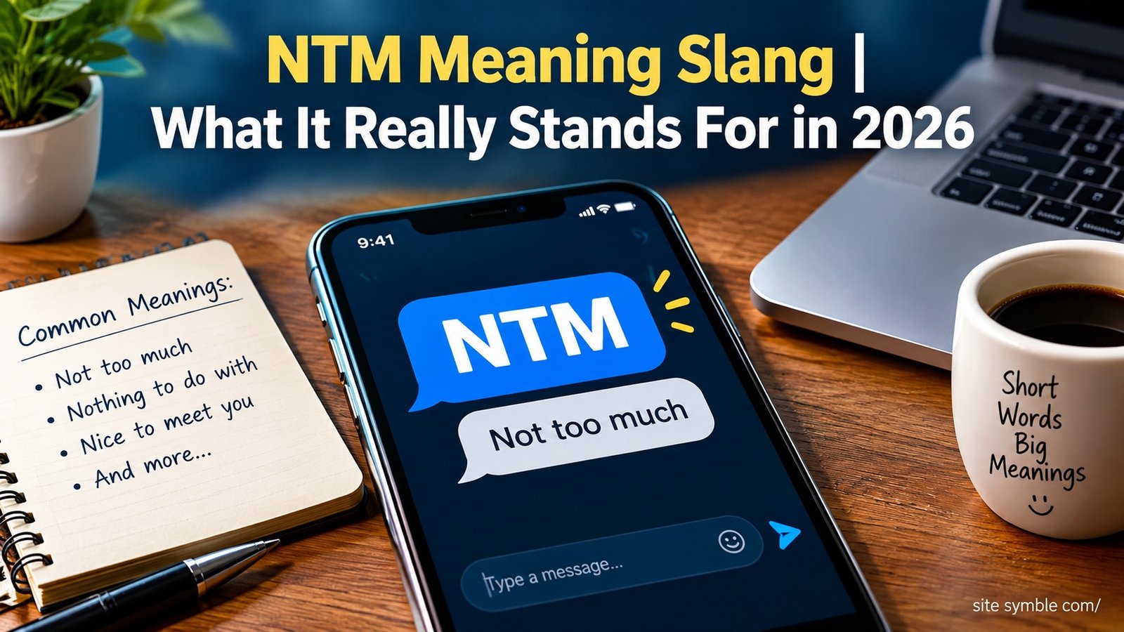 NTM Meaning Slang