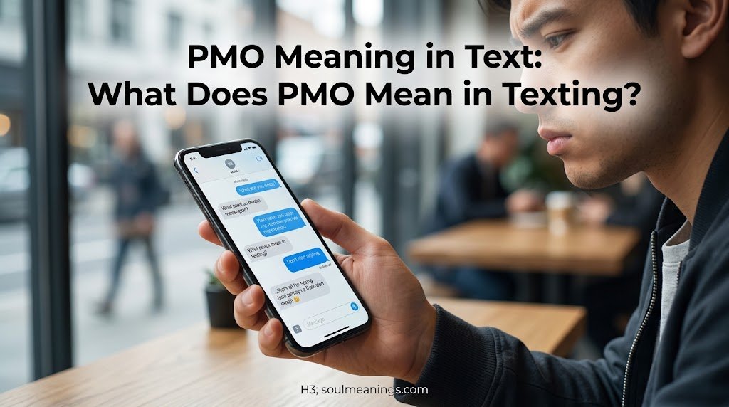 PMO Meaning in Text