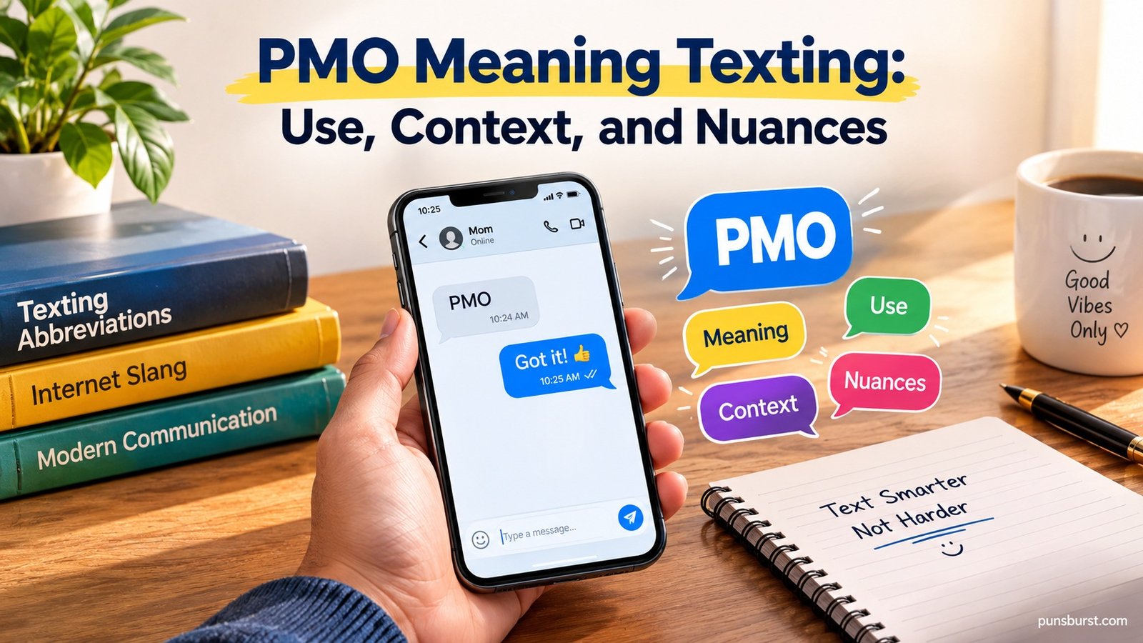 PMO Meaning Texting