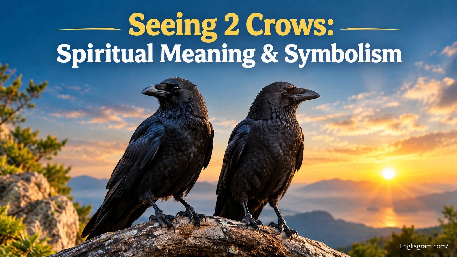 Seeing 2 Crows