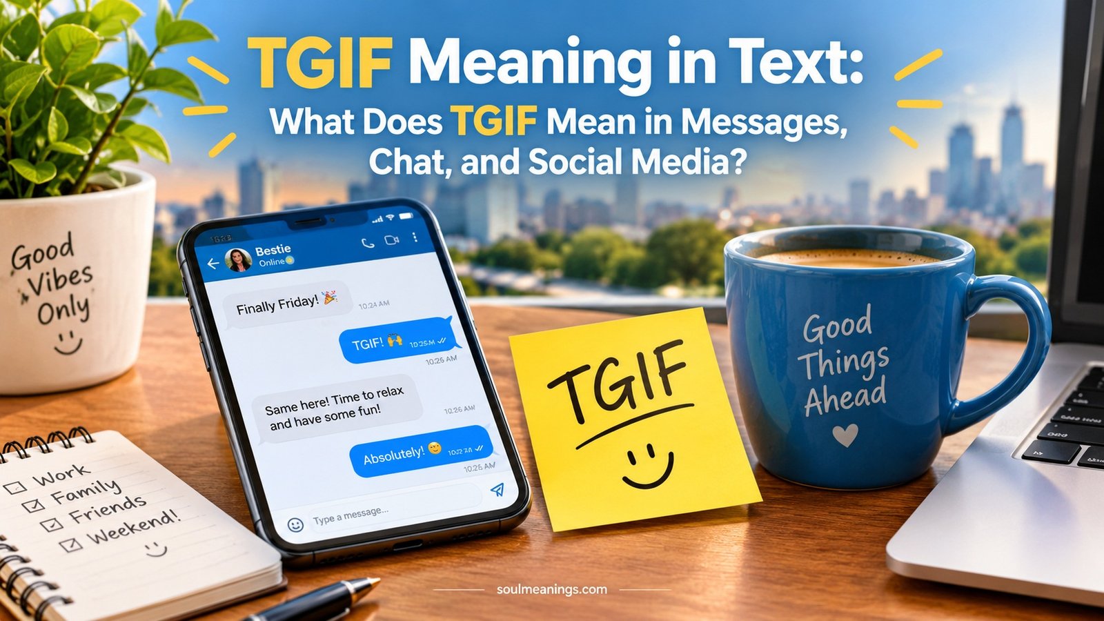 TGIF Meaning in Text