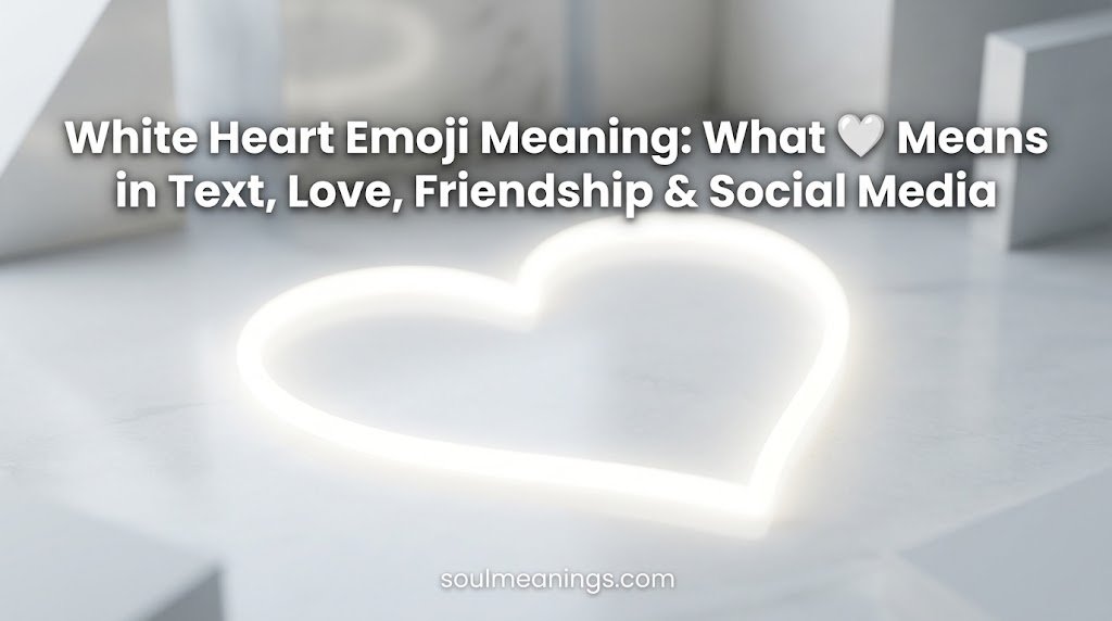 White Heart Emoji Meaning