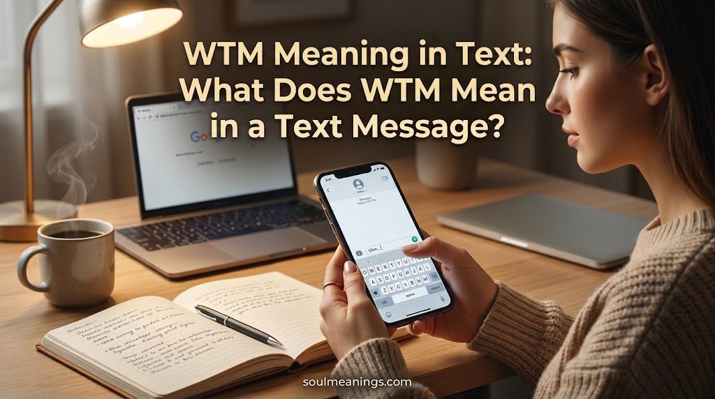 WTM Meaning in Text