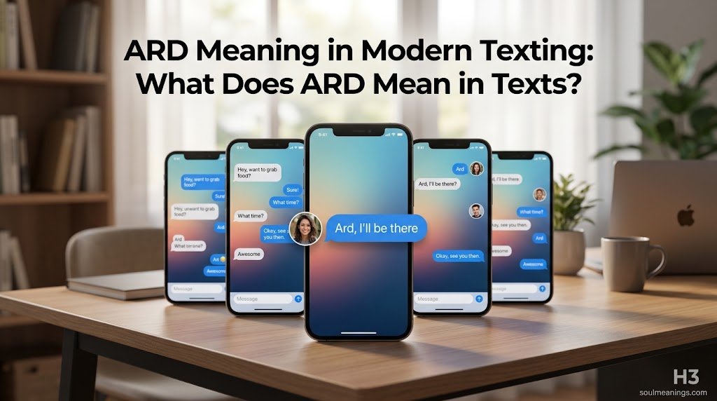 ARD Meaning in Modern Texting