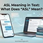 ASL Meaning in Text