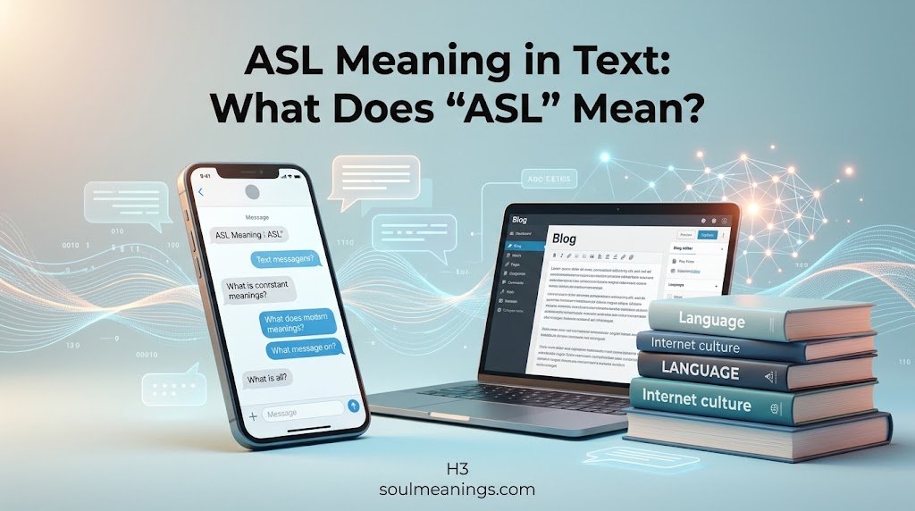 ASL Meaning in Text