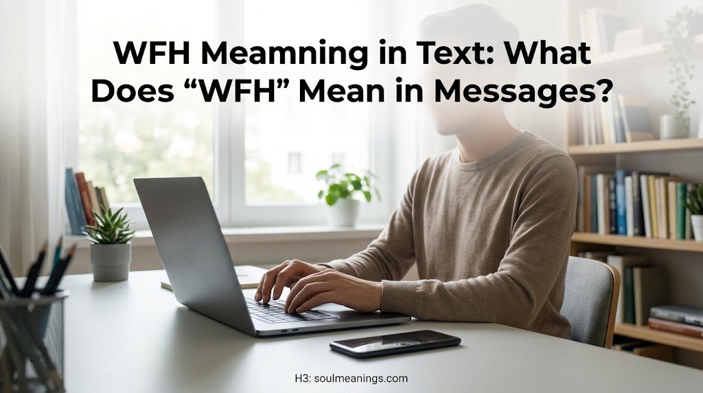 WFH Meaning in Text
