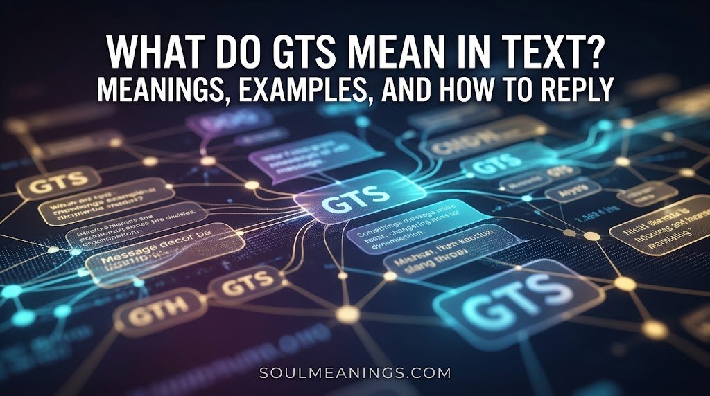 What Do GTS Mean in Text