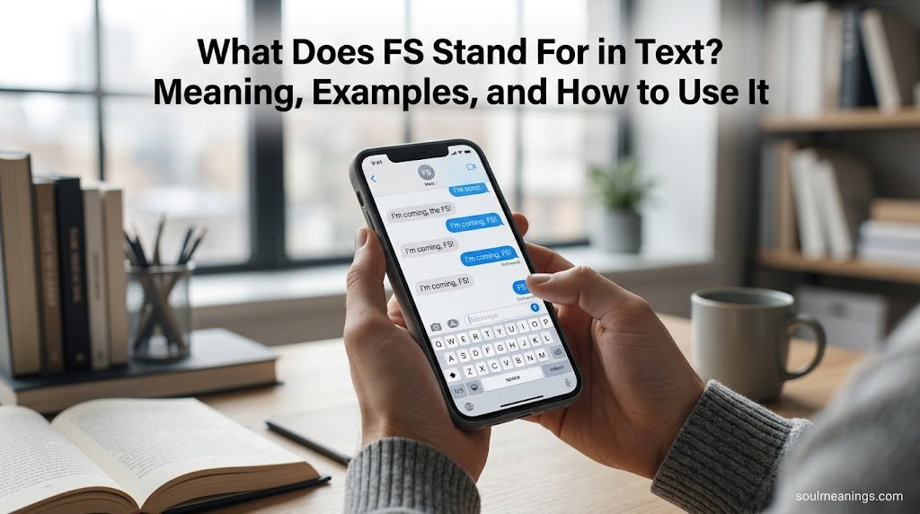 What Does FS Stand For in Text
